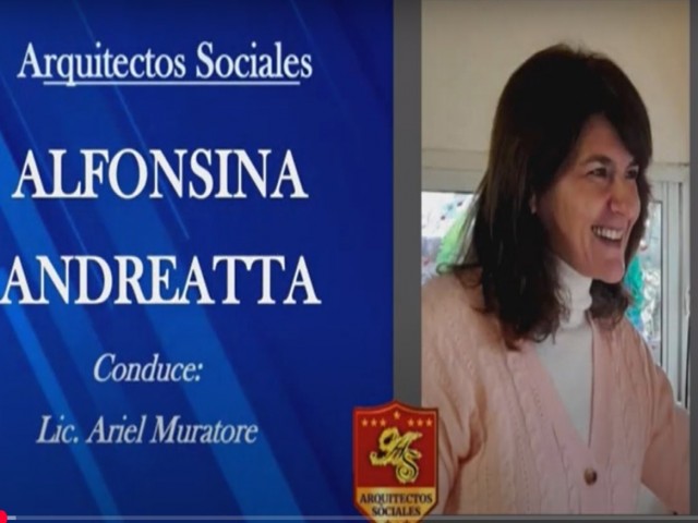 La Dra. Alfonsina Ester Andreatta fue entrevistada por "Arquitectos Sociales"