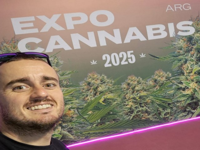 El Dr. Matías Raspo presentó un trabajo de investigación en ExpoCannabis 2025