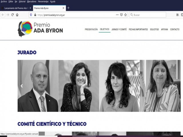Premio Ada Bryon a la mujer Tecnológica Argentina