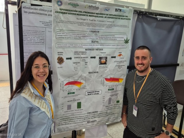 Investigadores de la UTN San Francisco participaron del Congreso Internacional de Cannabis y Salud 2026