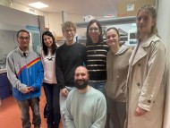 La Dra. María Belén Vignola realiza tareas de investigación en la Universidad de Verona