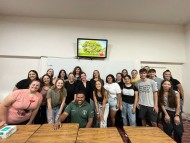 Nos visitó el estudiante de doctorado Luiz Cavalcante de la  Universidade Estadual Paulista, Brasil 