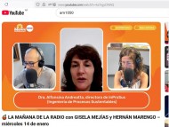 Entrevista en AM 1050 por el primer a&ntilde;o de InProSus